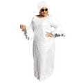 African Attire For Women Bazin Riche Embroidery Plus Size Elegant Party Church Dress