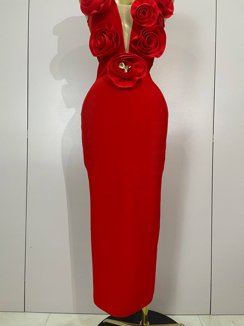 2025 Sexy Fashion Black 3D Flower Sleeveless Bodycon Long Bandage Dress Women Celebrity Elegant Party Birthday Dress Vestidos