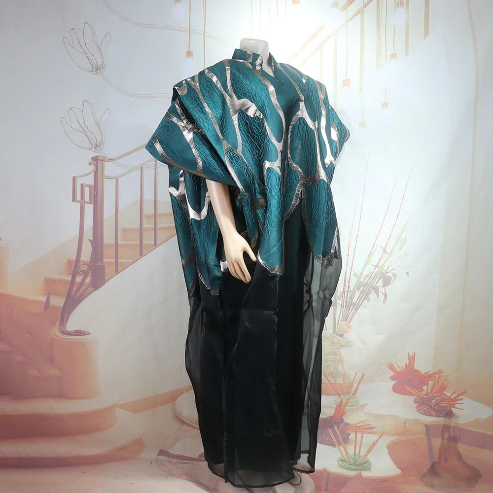 Elegance party dresses Two-piece set turkey woman dresses African woman boubou