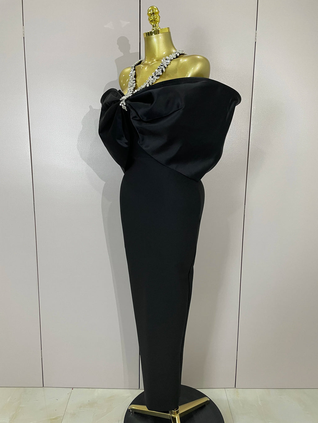 Luxury Rhinestone Chain Red Off Shoulder Vintage Butterfly Chic Bodycon Long Dress 2025 Elegant Evening Party Birtyday Clothing