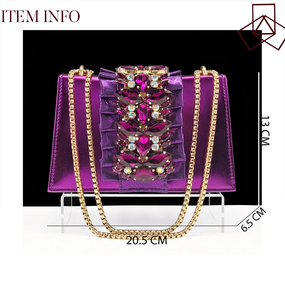 Queena Yan Spot goods Elegant Women Heels Shoes and Bag Set Decoration Rhinestones Women High Heels Shoes OL Bag And Shies