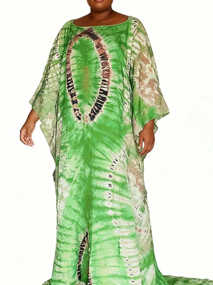 African Print Dresses for Women, Ankara Boubou Kaftan, Elegant Ramadan Long Gown Party Wear