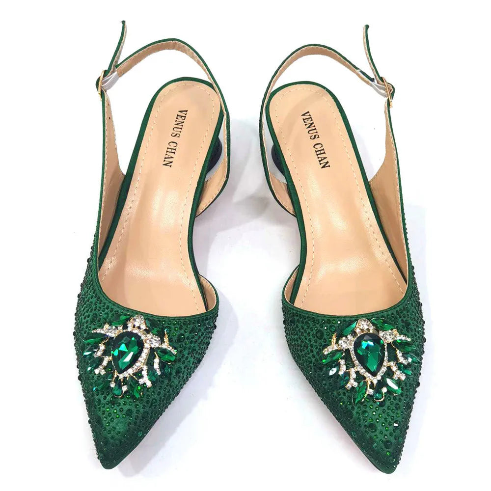 2024 Ladies High Quality Women's Pumps And Bag Italian Fashion Design Silver Mixed Color Bag For Nigeria Wedding Party
