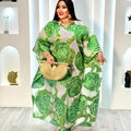 African Dresses For Women Luxury Boubou Material Rich Embroidery Design