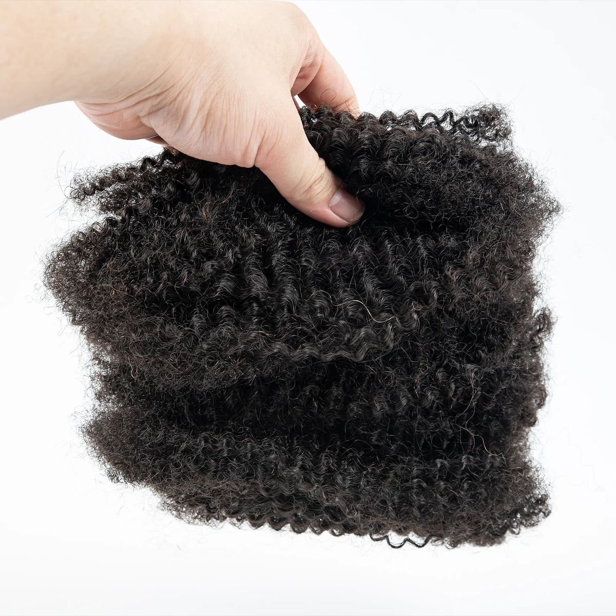 10-18Inch 4C Afro Kinky Bulk Human Hair Extensions No Weft 30 or 50g/Pack Brazilian Remy Bulk for Locs Micro Twist Braiding Hair
