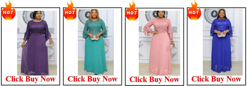 Customized Elegant African Dresses for Women Muslim Embroidery Boubou Robe Dashiki Africa Clothes Ankara Outfit Evening Gown wit