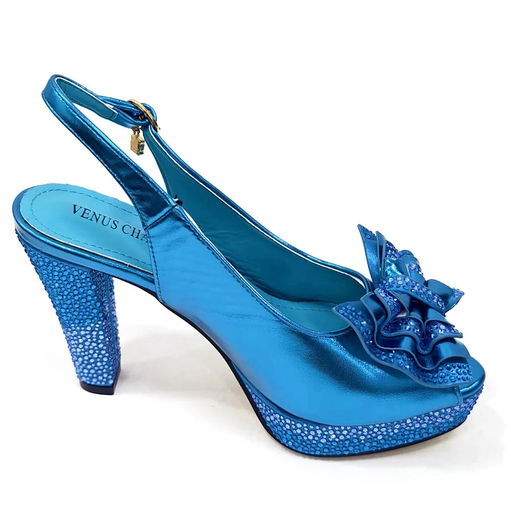 2024 Lastest Italian Design Fashion Style Ladies Shoes With Matching Bag Set 2024 Nigerian Shoes and Bag Set in Wine Color