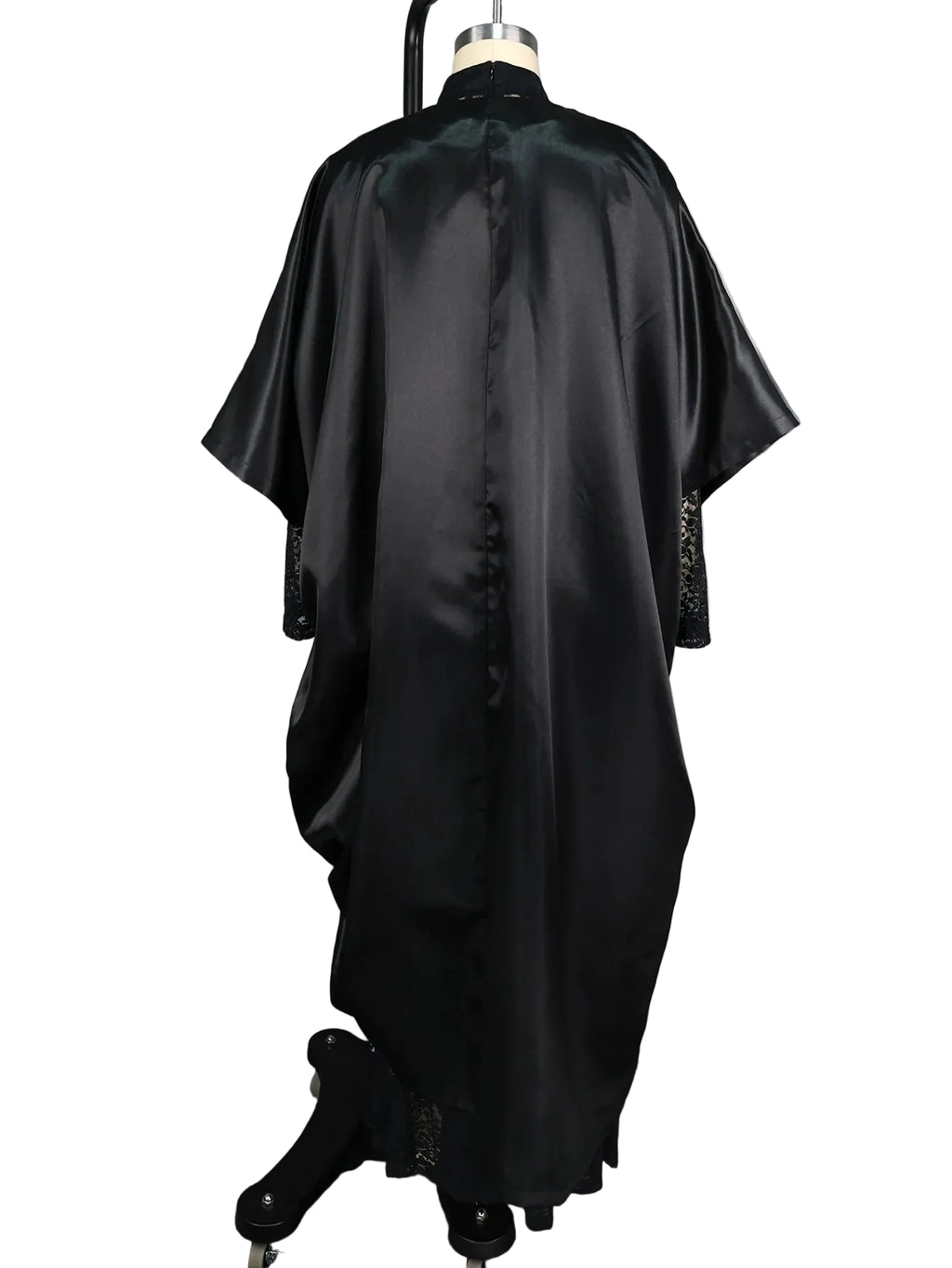 Elegant Shiny Bubu African Dresses for Women Two-Piece Set Lace inside Long Loose Dashiki Traditional Clothing Summer Party Wear