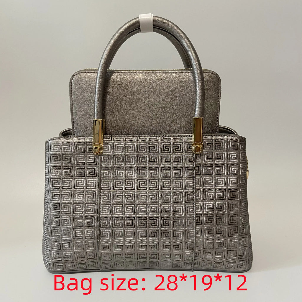 New Hottest High Heels Shoes Popular Pointed Ladies Shoes And Match Bags African Wedding Party Shoes With Bag For Daily Use