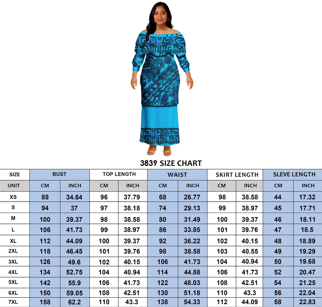 Couple Outfit Sets Ladies Evening Dresses Polynesian Pattern Design Classic Mens Hawaiian Shirts Match Women Plus Size Skirts