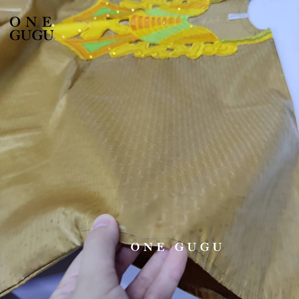 2026 First Quality Original Perfumed Nigerian Baizn Dashiki Boubou Dress African Traditional Wedding Dress Bazin Riche Long Robe