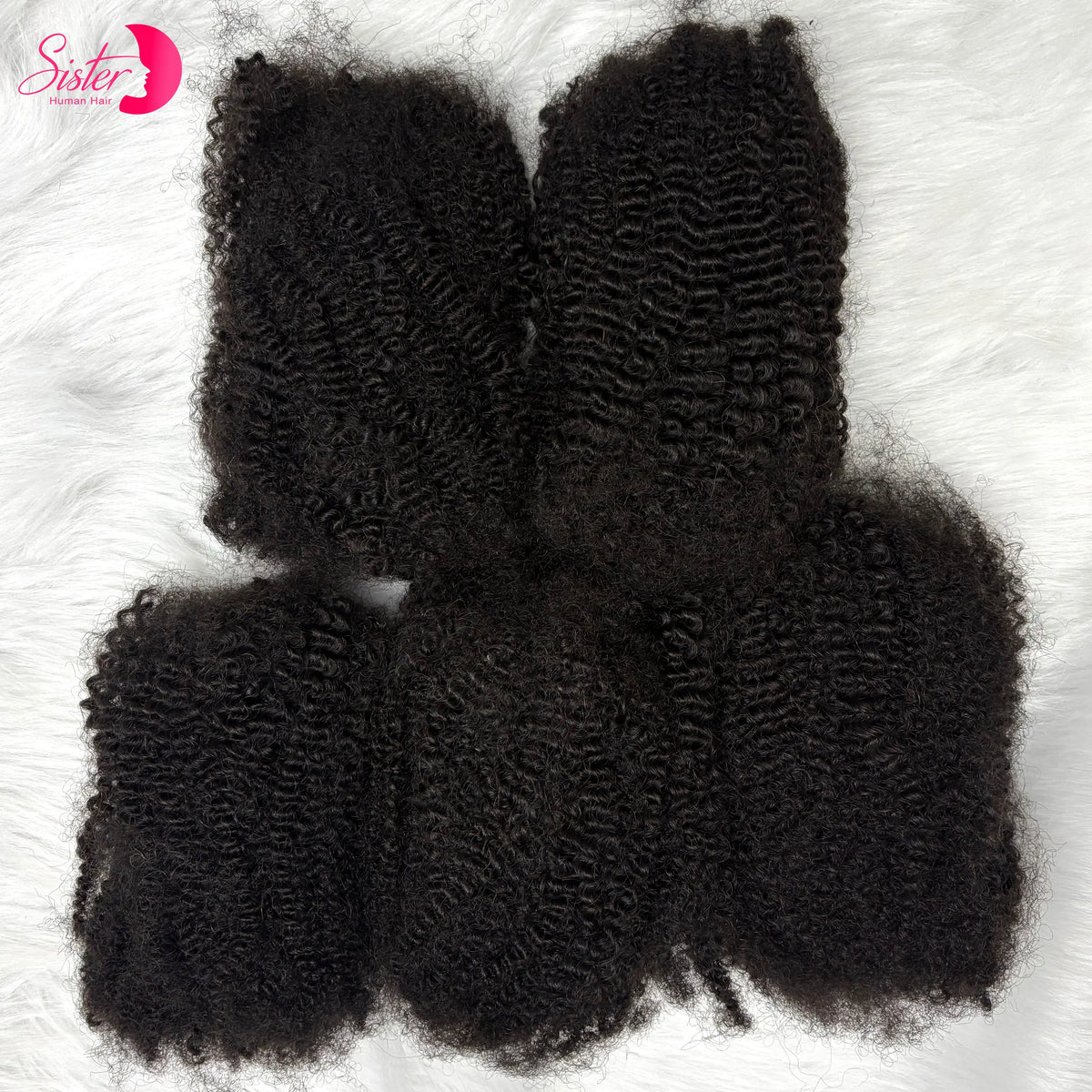 10-18Inch 4C Afro Kinky Bulk Human Hair Extensions No Weft 30 or 50g/Pack Brazilian Remy Bulk for Locs Micro Twist Braiding Hair