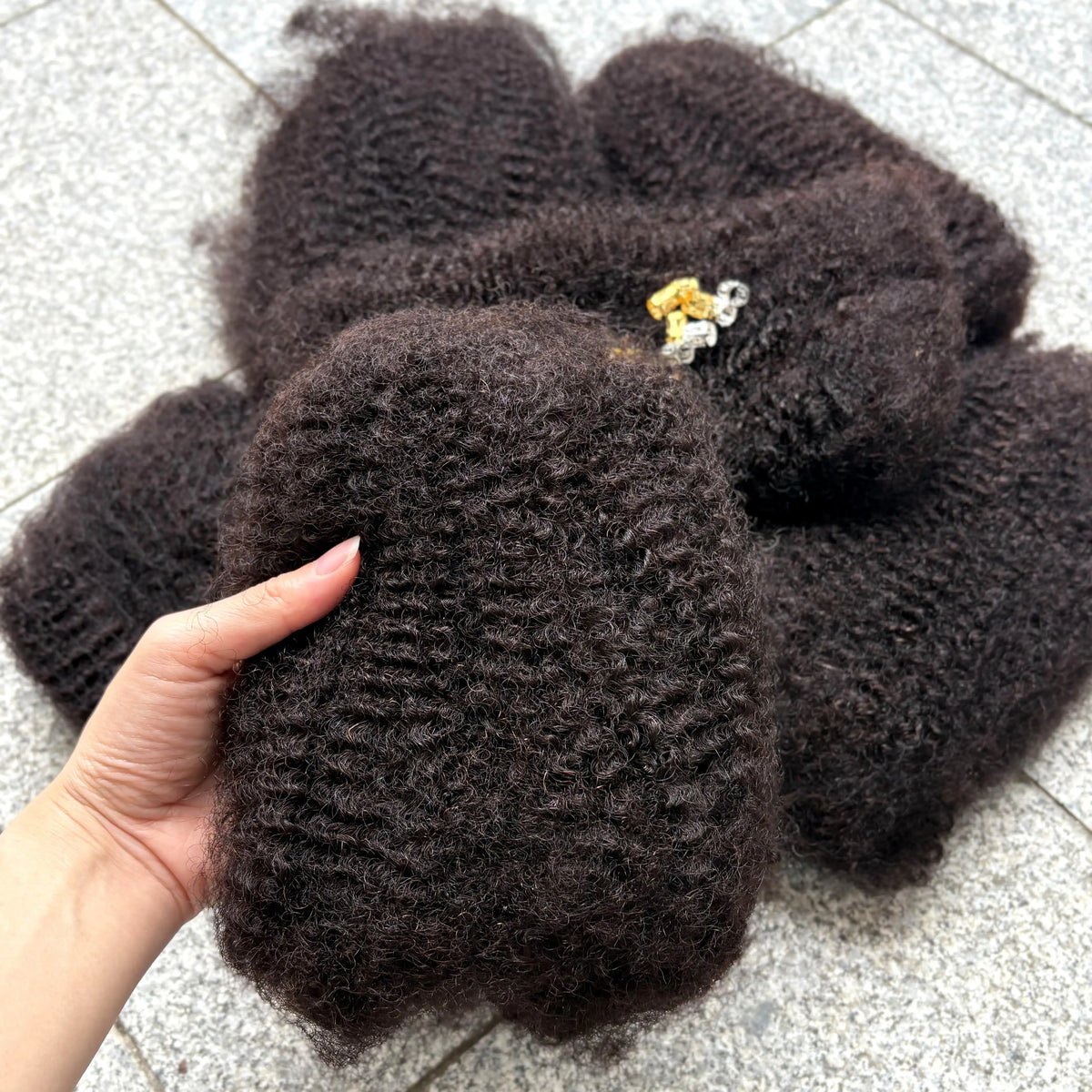 10-18Inch 4C Afro Kinky Bulk Human Hair Extensions No Weft 30 or 50g/Pack Brazilian Remy Bulk for Locs Micro Twist Braiding Hair