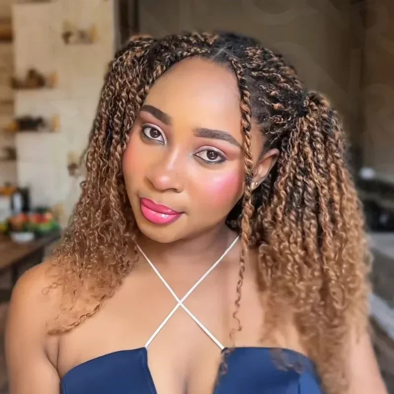 Best 100% Afro Kinky Bulk Hair Virgin Remy Human Hair  No Attachment for Braiding Mini Twist Dreadlock BraidsTop Quality