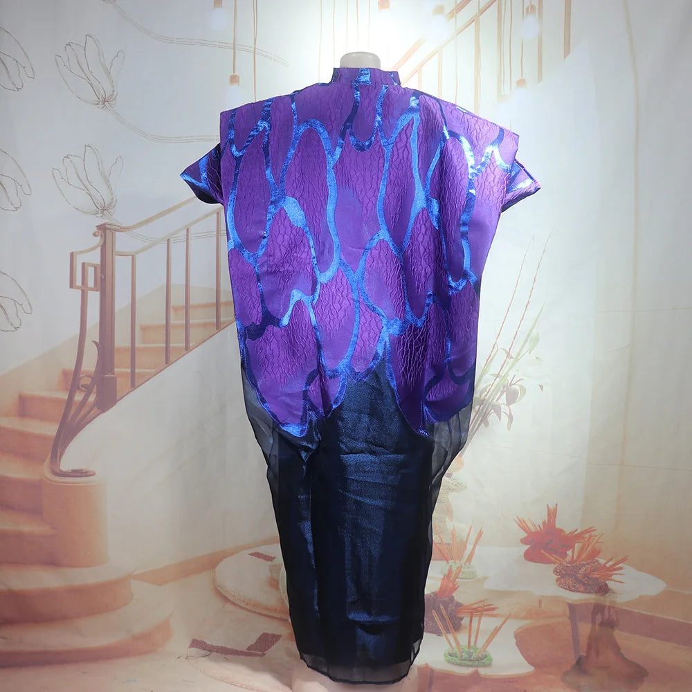Elegance party dresses Two-piece set turkey woman dresses African woman boubou