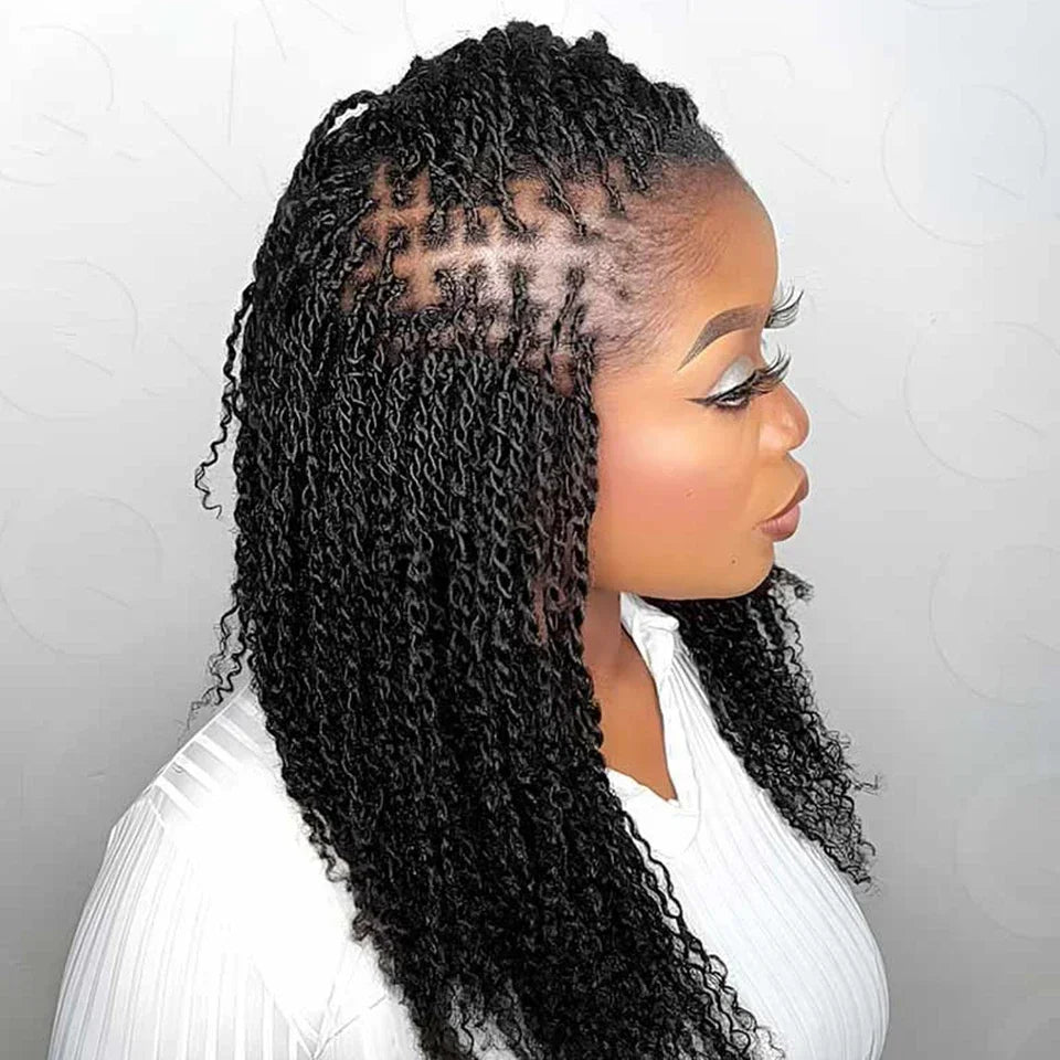 Best 100% Afro Kinky Bulk Hair Virgin Remy Human Hair  No Attachment for Braiding Mini Twist Dreadlock BraidsTop Quality
