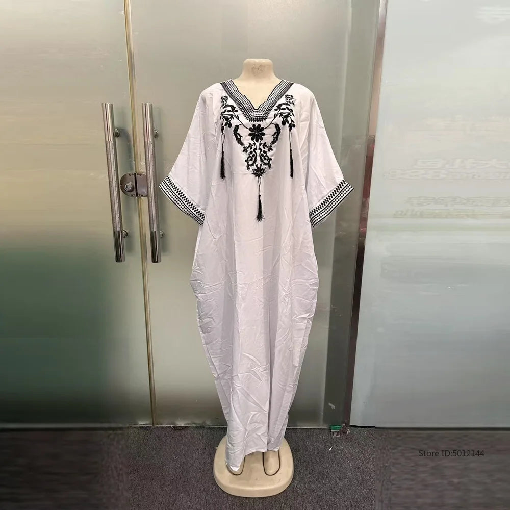 Abayas For Women Dubai Luxury 2025 African Muslim Fashion Dress Caftan Marocain Evening Party Dresses Boubou Robe Djellaba Femme