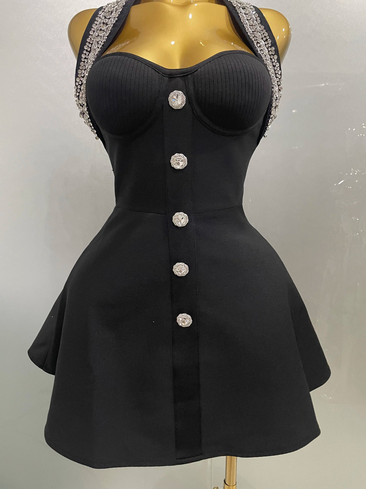 2025 Women Black Sexy Off the Shoulder Shinning Crystal Bodycon Bandage Long Dress Gloves Elegance Celebrate Evening Party Dress