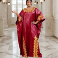 African Dresses for Women Dashiki Traditional Bazin Gown Ankara Embroidery Boubou Robe Nigeria Wedding Evening Party Dress 2026