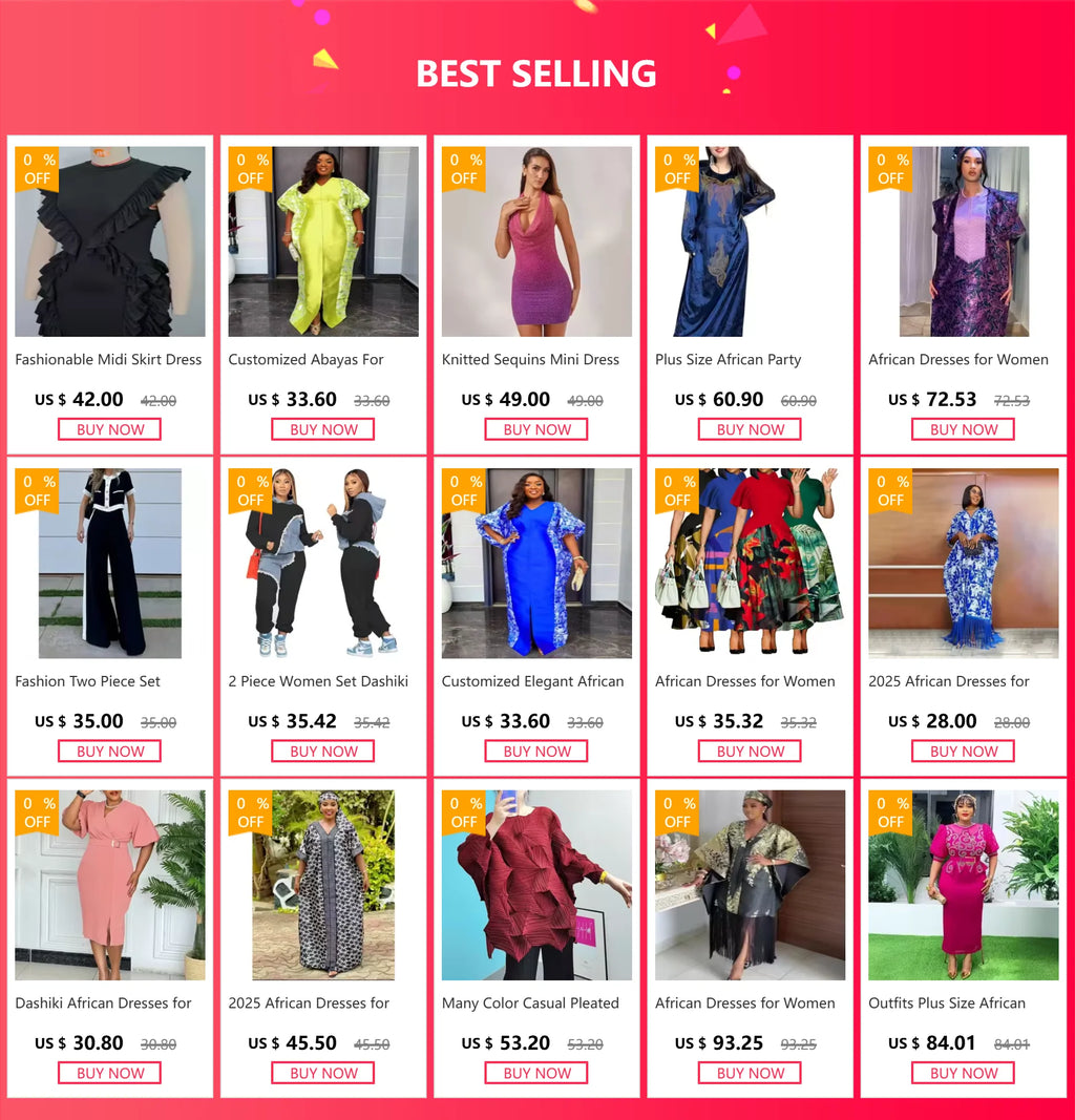 Customized Elegant African Dresses for Women Muslim Embroidery Boubou Robe Dashiki Africa Clothes Ankara Outfit Evening Gown wit