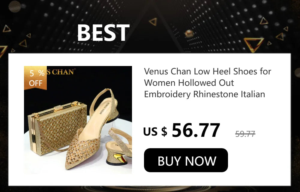 Venus Chan Italian Shoes and Bags Matching Set 2024 Peep Toe High Heels Peach Colour Bow Rhinestones Women Shoes for Party