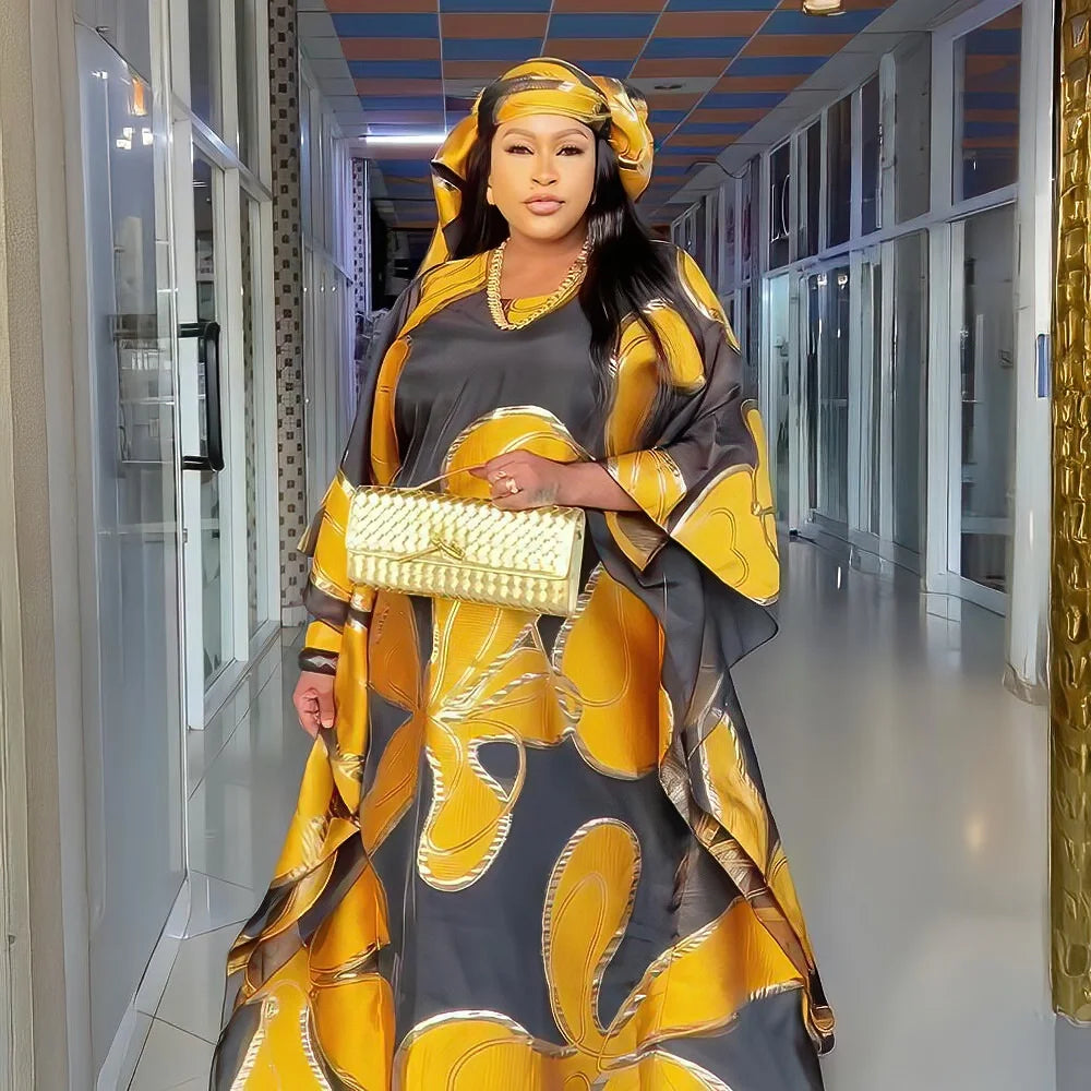Popularity robe africains femme Two-piece set african dresses for woman Luxury church clothes for woman