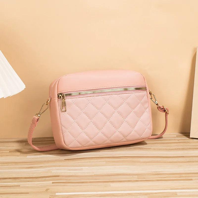 Ladies With High-end And Exquisite Bags New Women's Summer Handbag 2024 Versatile Foreign Trade Crossbody Small Square Bags