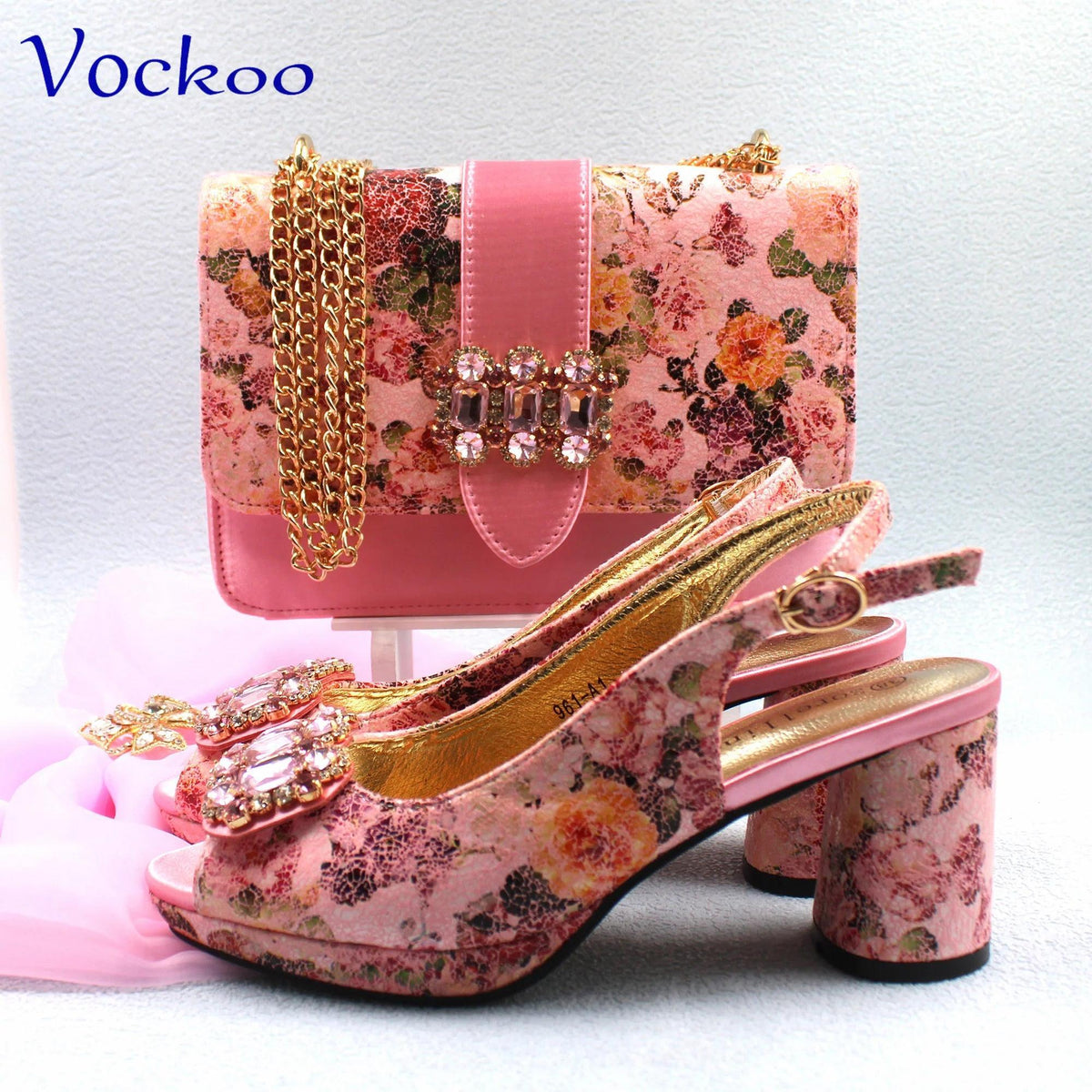 Summer Hot Sale 2024 Italian Design Shoes Matching Bag to Match in Royal Blue Color High Quality for Wedding Party