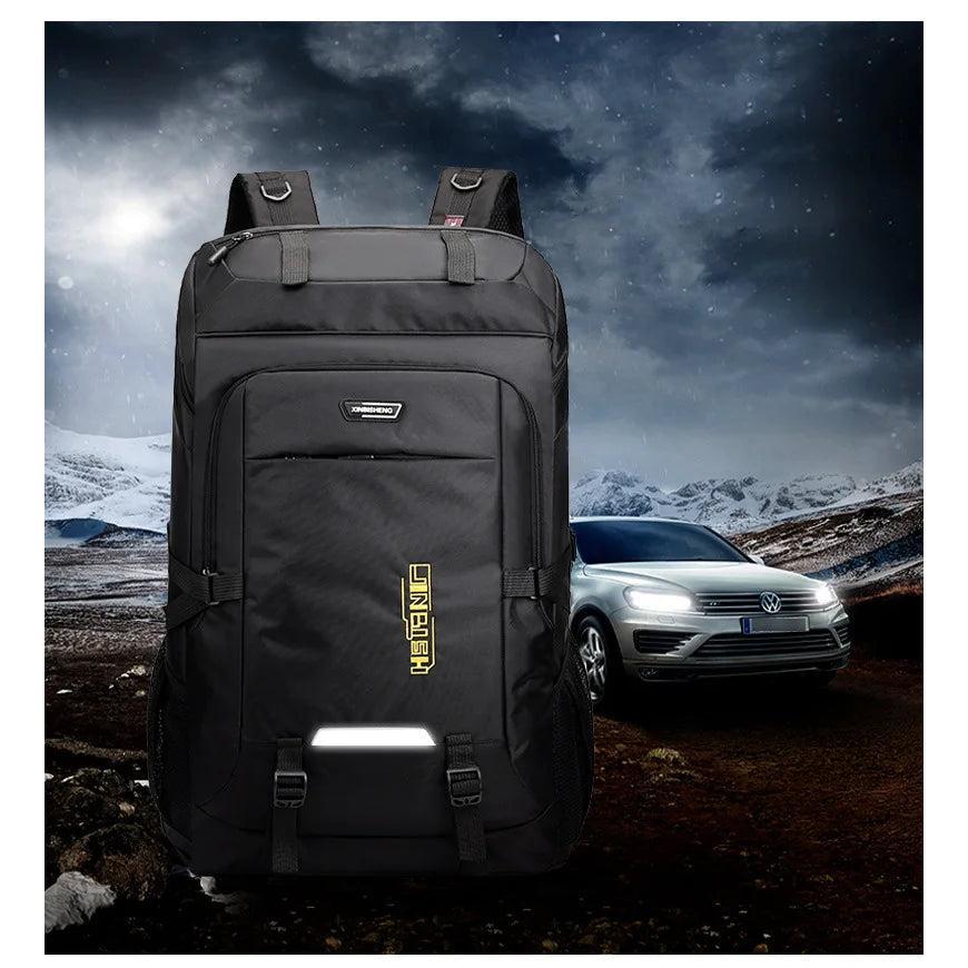 Big Outdoor Camping Waterproof Laptop Backpack Men Large Capacity Hiking Travel Bag Unisex Mountaineering Climbing Backpacks Man