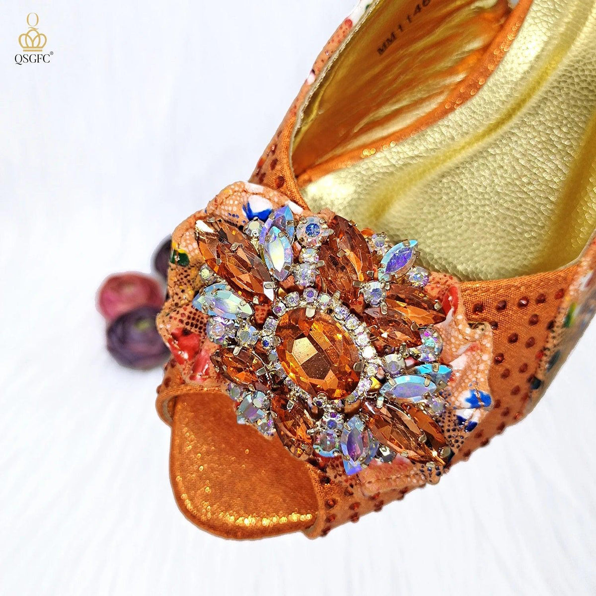 Elegant Women's Banquet Parties Comfortable And Fashionable Women's Shoes And Bag Set Suitable For Daily And Work