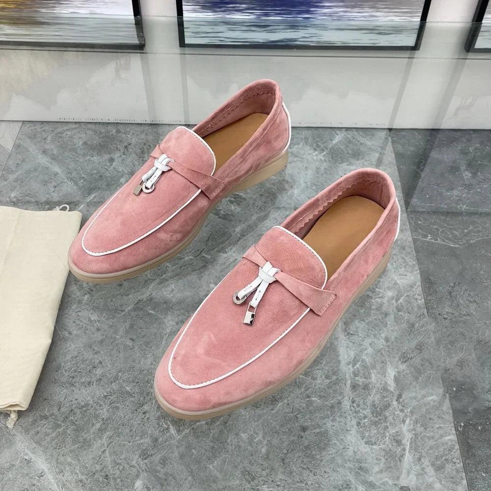 Shoes Other Casual Adult Kid Suede None Stitching Flats Women's Loafers Time-limited
