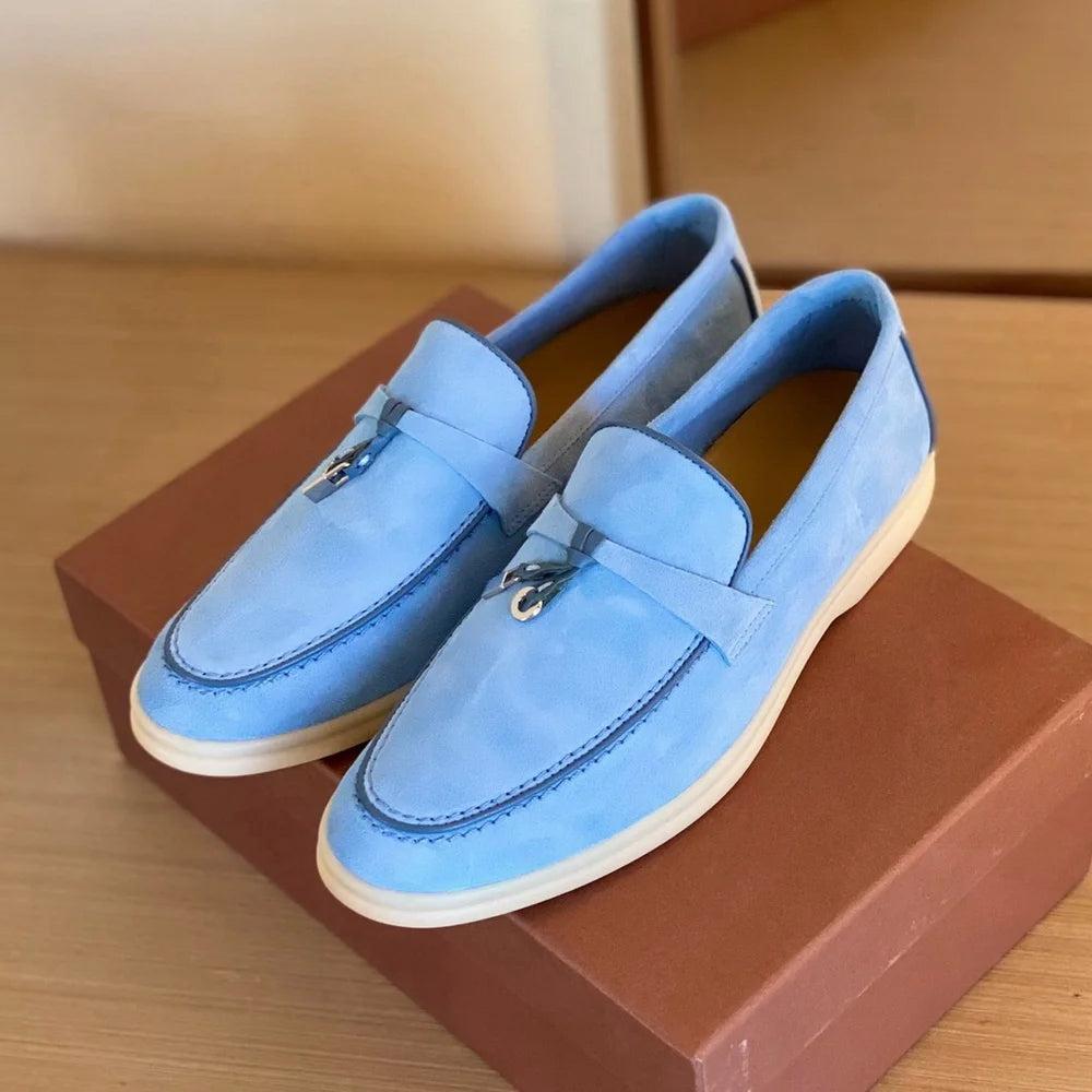 Shoes Other Casual Adult Kid Suede None Stitching Flats Women's Loafers Time-limited